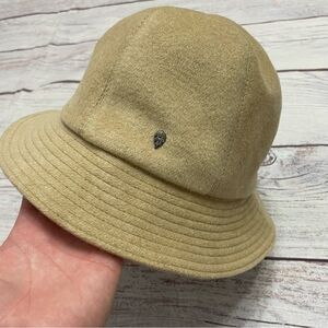 Helen Kaminski Vintage Wool Cloche Hat Caramel Tan One Size